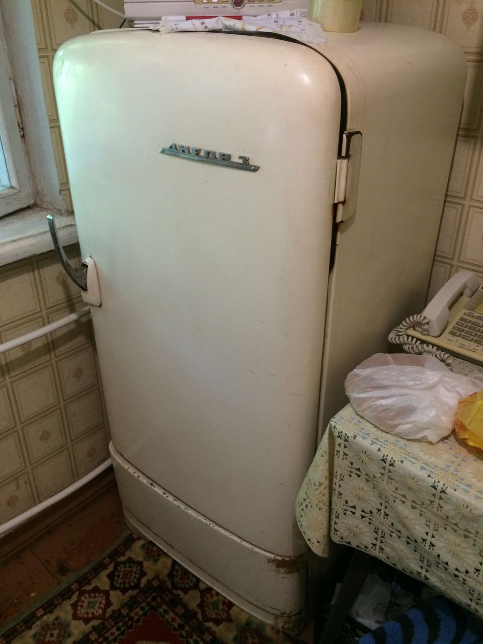 Первый Советский холодильник ХТЗ-120