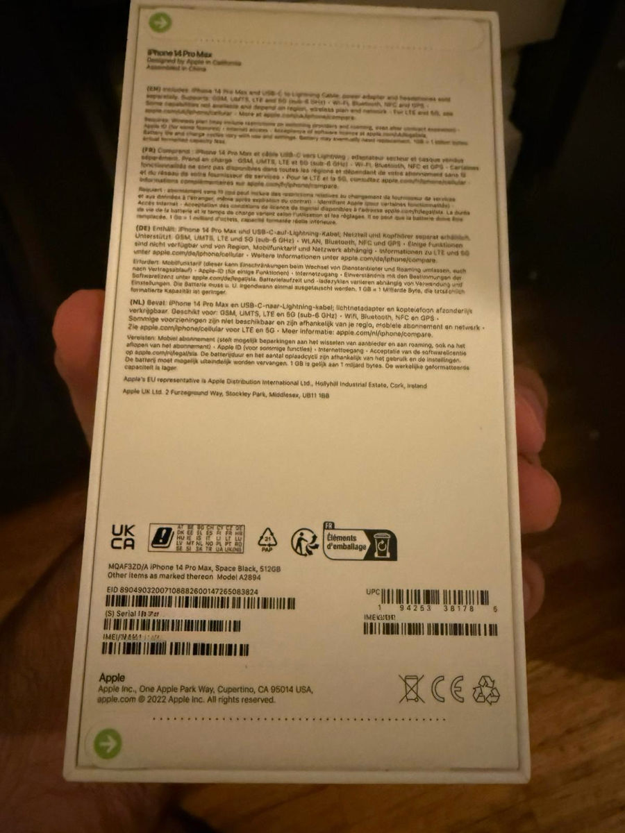 iPhone 14 Pro Max 256 - 512 / Sigilate  foto 2