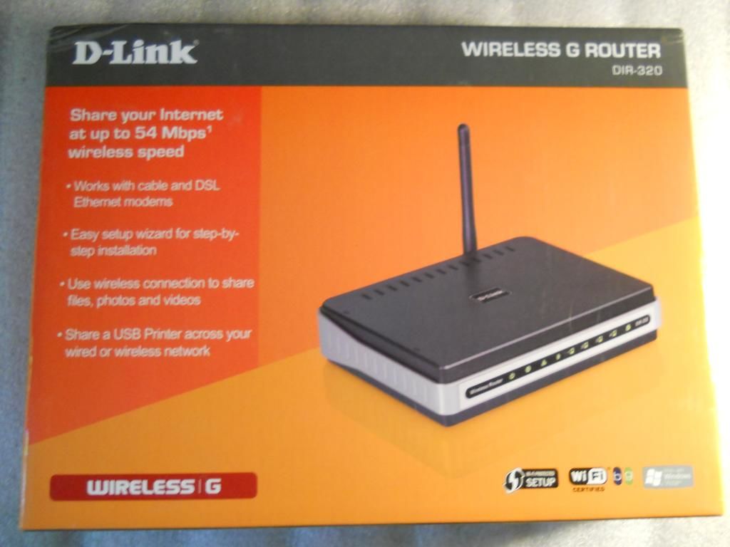 D-link dir-320 (полная комплектация)