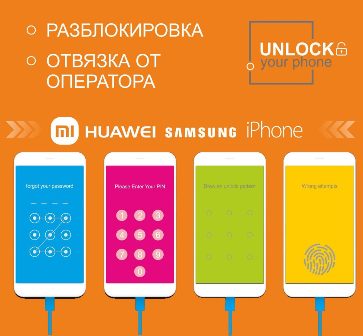 Разблокировка телефонов - Google Mi аккаунт iCloud фото 0