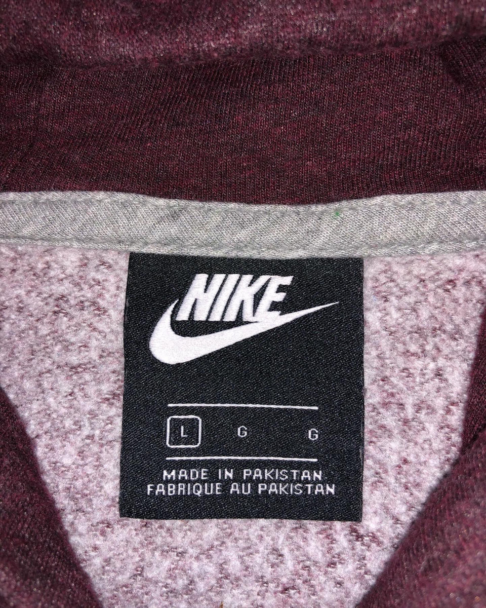 Зипка от Nike Утеплённая и в красивом бордовом цвете