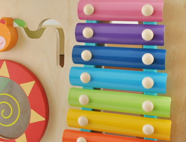 Premergător-împingător multifuncțional pentru copii LeanToys foto 2