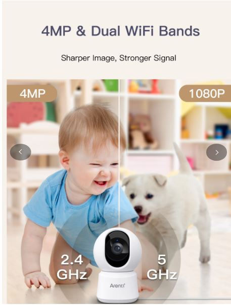 WiFi camera 1080P Full HD Night Vision, Motion Detection 2 way audio foto 5