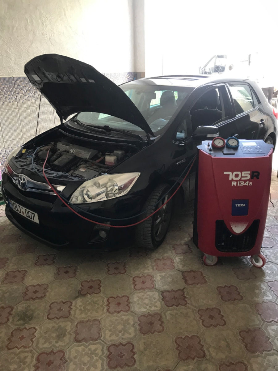 Профессиональная заправка автомобильного кондиционера. foto 3