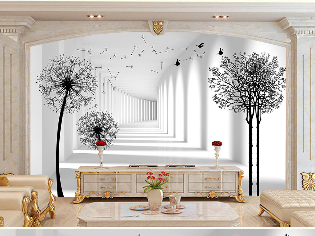 Imprimare tapete, Fototapete 3D foto 3