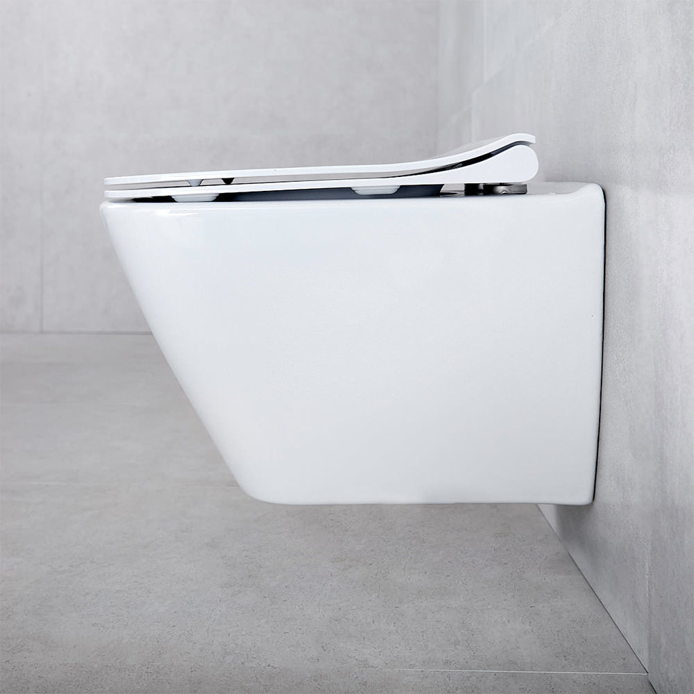 Vas WC suspendat din materiale calitative foto 2
