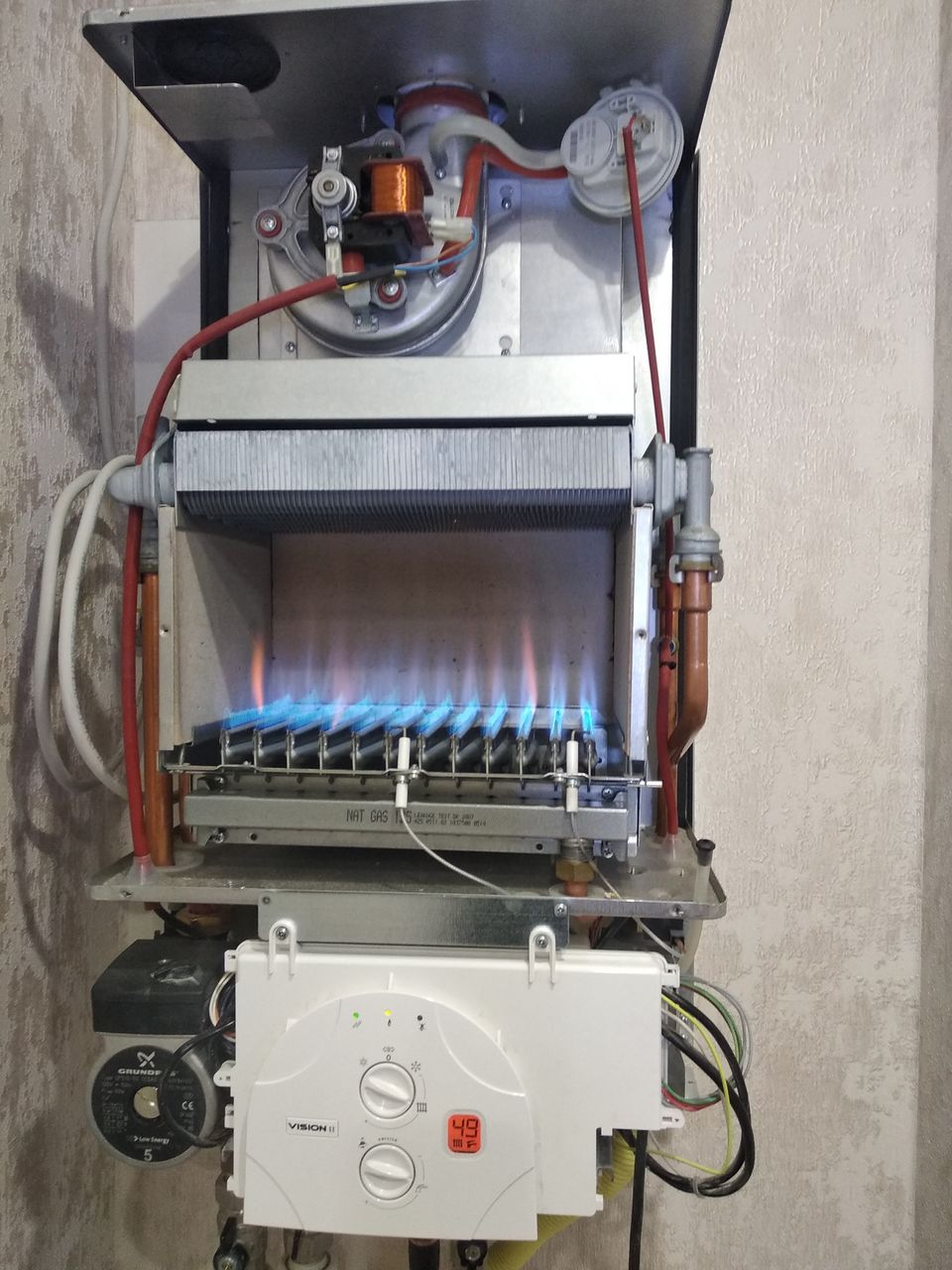 Ремонт котлов.reparația încălzire autonomă,cazan,gaz,reparație,котел,ремонт,газ. foto 6