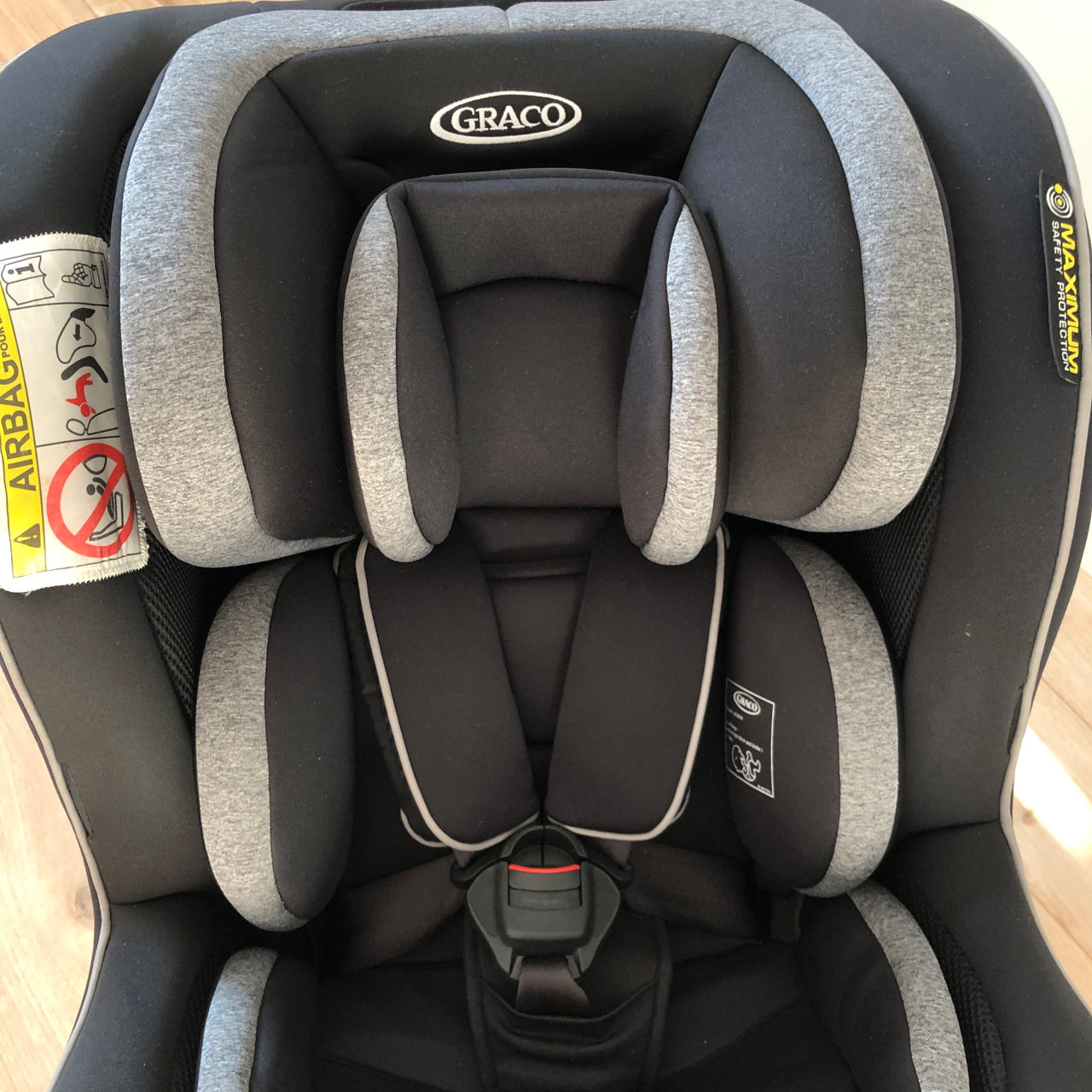 Scaun auto Graco Ascent i-Size Black + Baza Isofix 0-19 kg foto 1