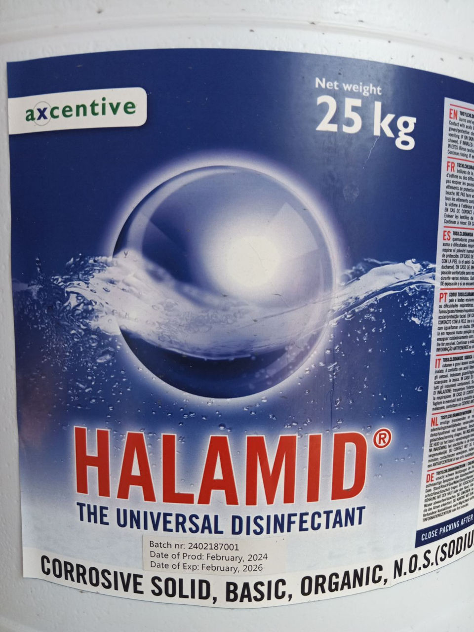 Sare alimentara  Sare tabletata  Acid Ascorbic Acid Formic Cloramina T foto 2