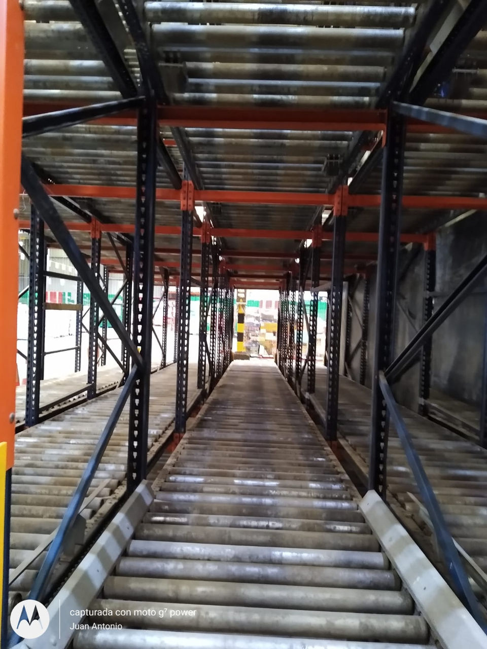Raft Gravitational pentru depozit , Capacitate 504 paleti foto 5