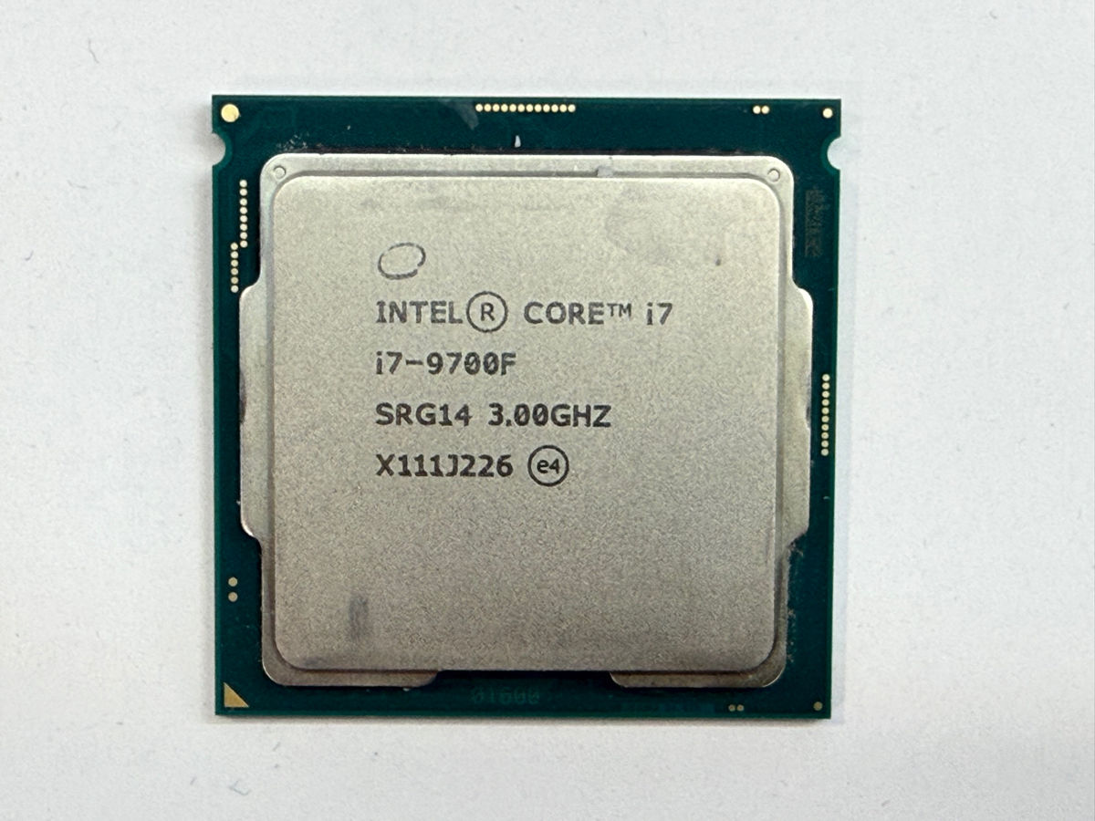 Intel Core i7-9700F (ジャンク) Intel Core i7-9700F (ジャンク)の通販｜godisfabrica.com