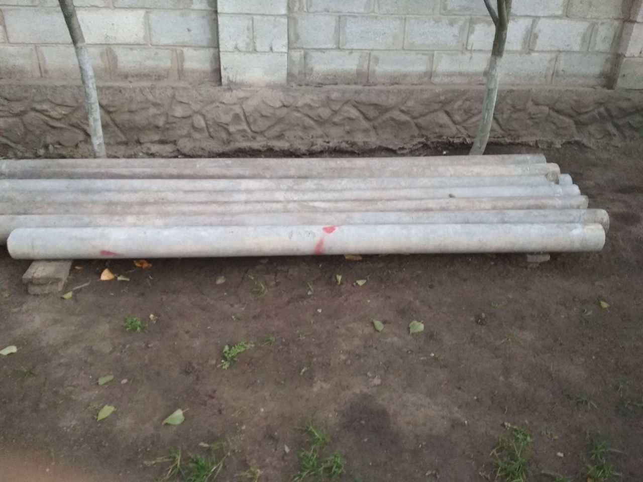 Труба асбест.