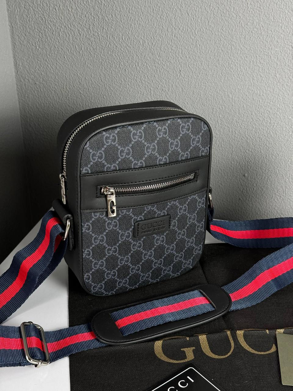 Мужская сумка мессенджер Gucci фото 2