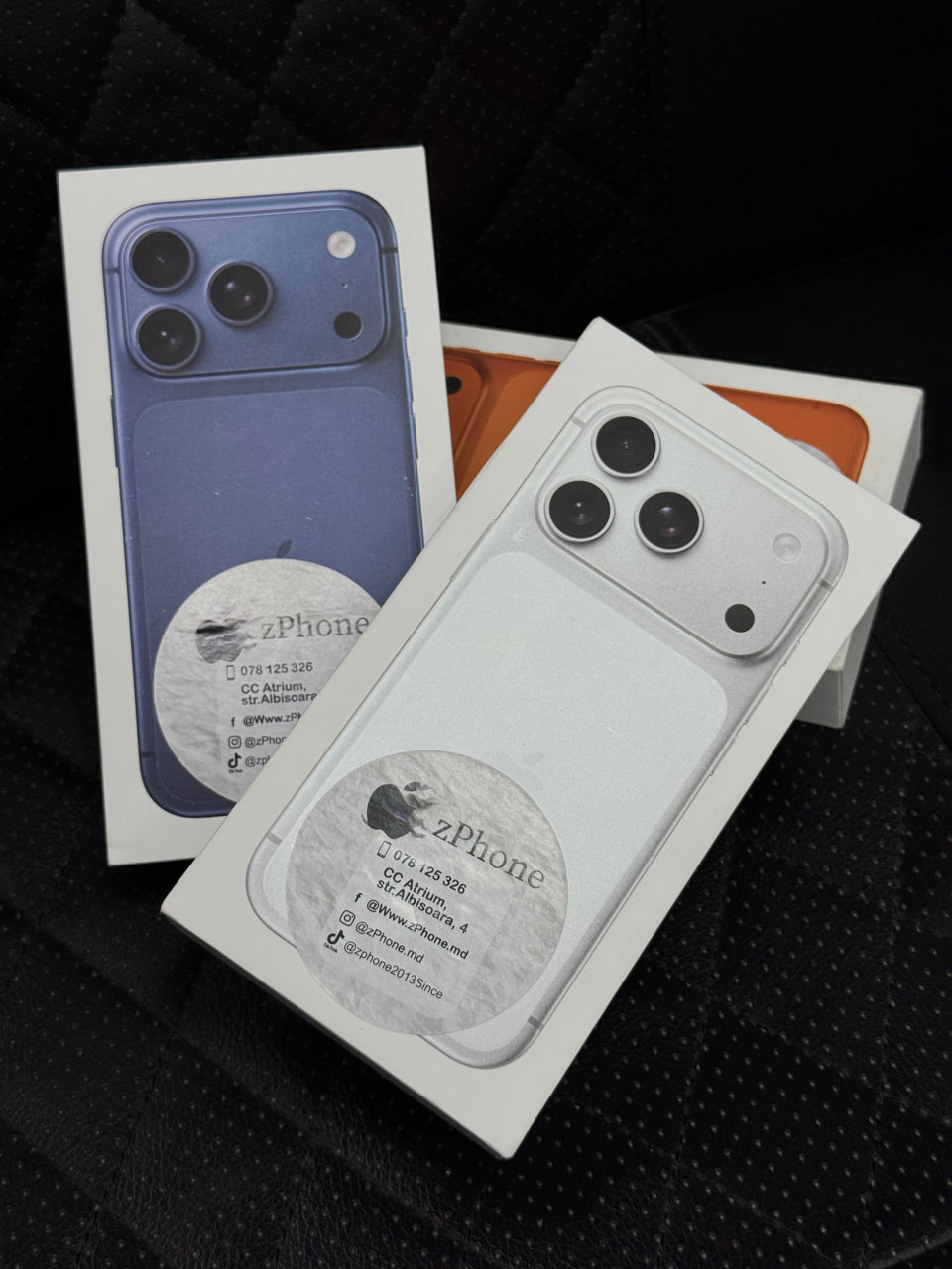 iPhone 17 Pro 256G Magazin zPhone Garanție 24Luni (128GB/256GB/512GB/1TB) Disponibile Toate Culorile foto 3