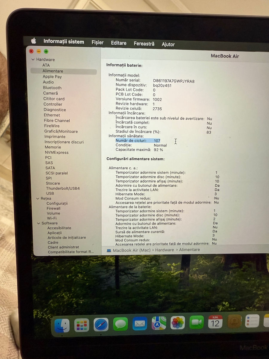 MacBook Air 13” M1 – Stare ca nouă, set complet foto 3