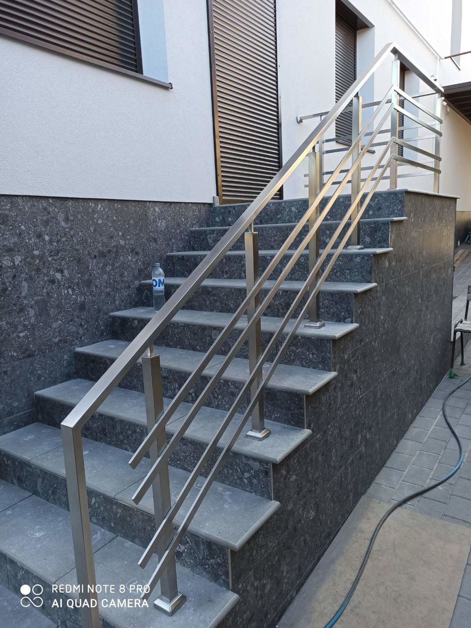 Перила и ограждения из нержавеющей стали и алюминия / Balustrade din inox și aluminiu foto 5