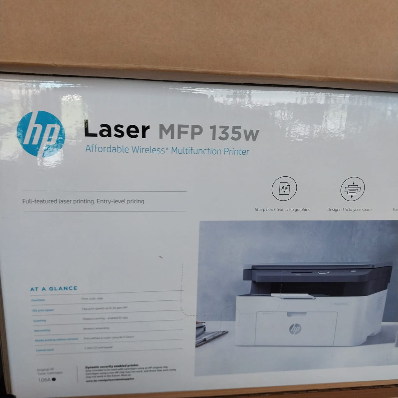 HP Laser MFP 135w printer