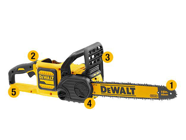 Ferestrău Cu Lanț Pe Acumulator Dewalt Dcm575X1 foto 5