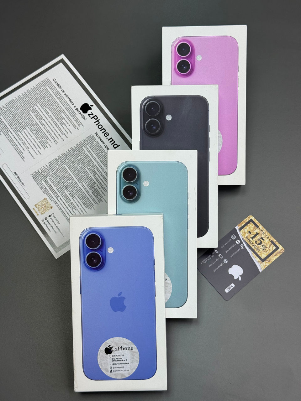 iPhone 17 Pro 256GB Magazin zPhone Garanție 24Luni (128GB/256GB/512GB/1TB)Disponibile Toate Culorile foto 10