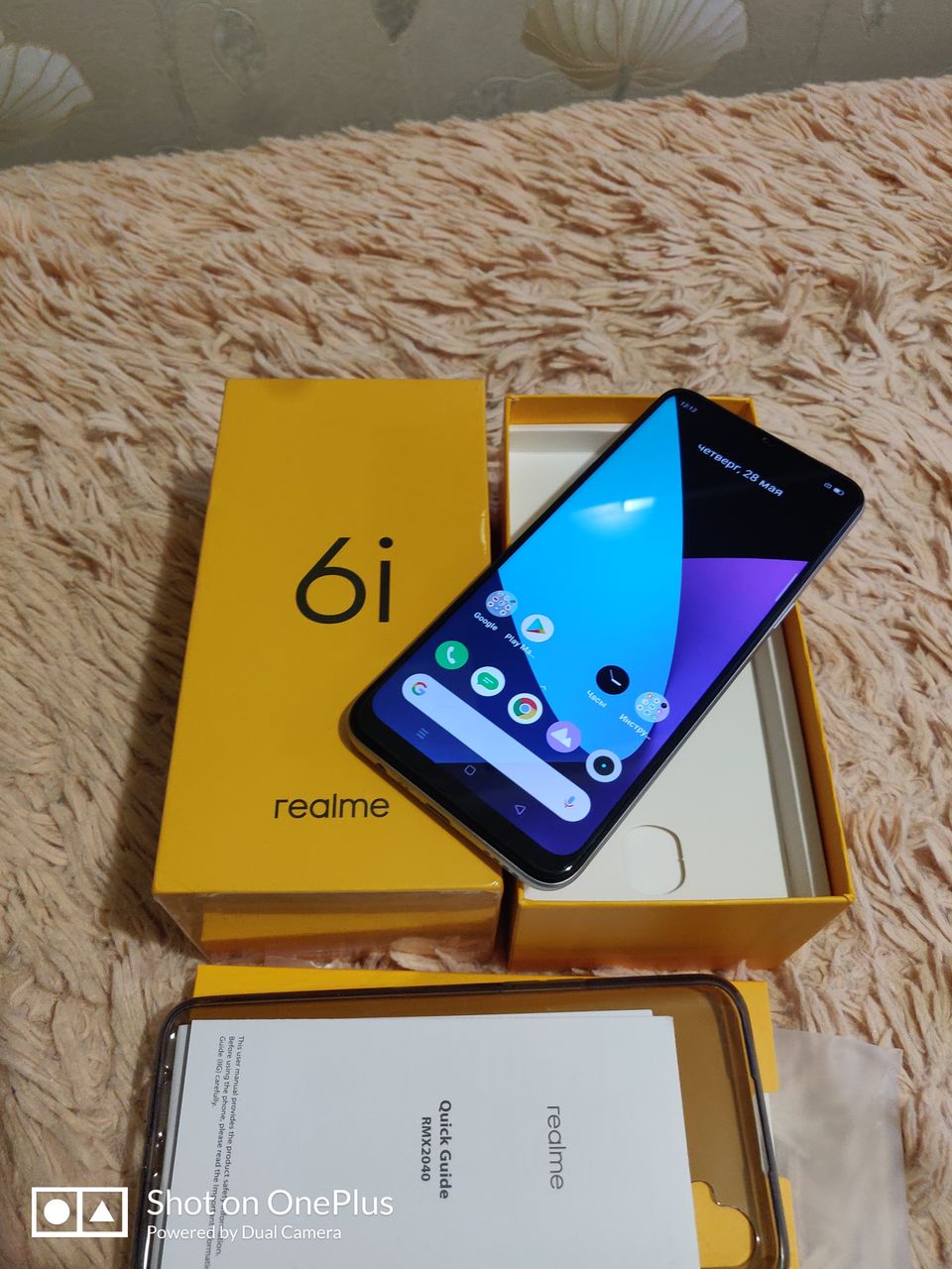 OPPO Realme 6i ( 3/64 гига, Helio G80, NFC )- 3500 lei, не меняю