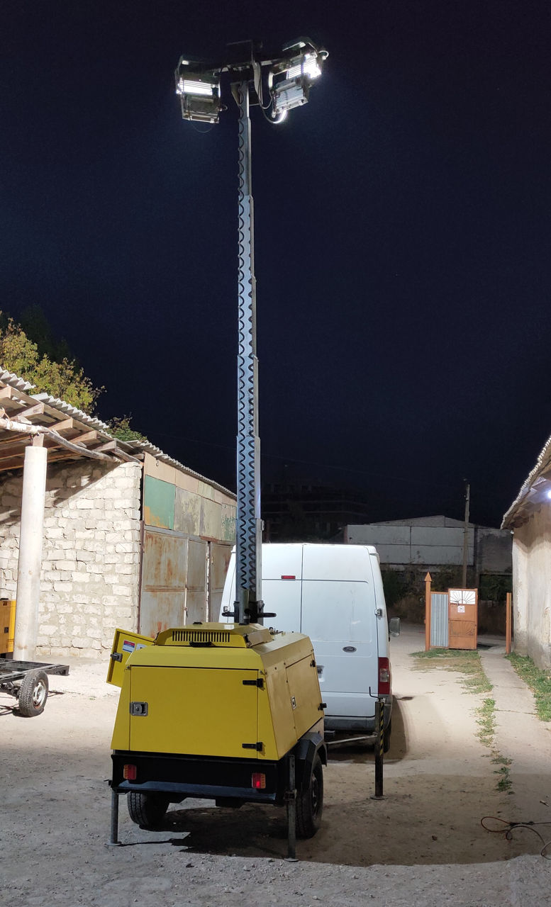 Turn de iluminat mobil generac light tower led-1 foto 2