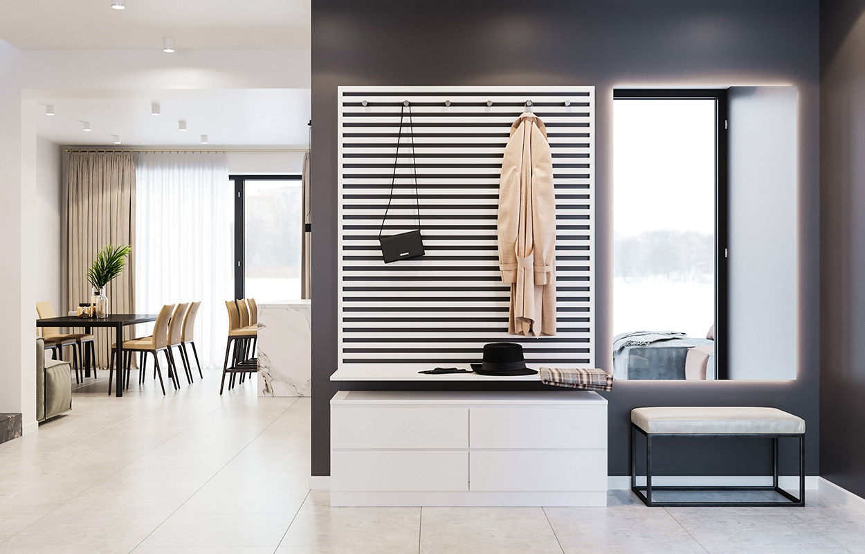 Design interior/ stil modern/ P+E/ 65m2/ proiecte/ amenajeri/ decor/ finisaje/ lucrări foto 1