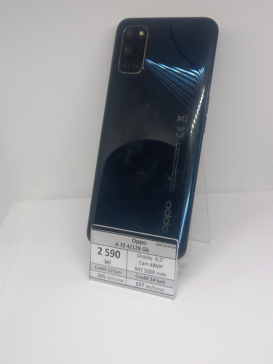 Oppo A72 4/128Gb.pret 2590lei. foto 0