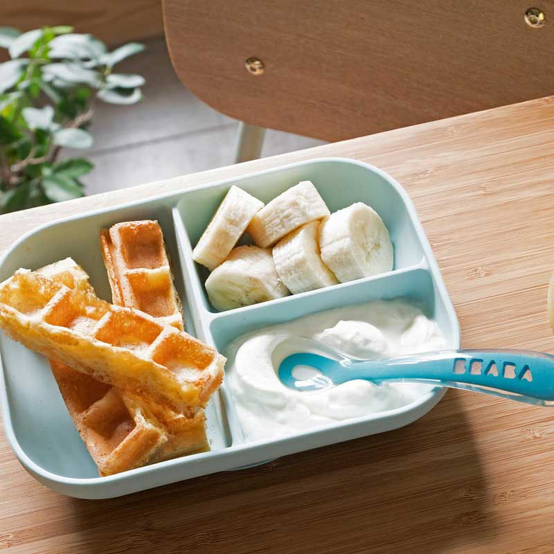 Set de masa silicon Beaba 2 piese фото 3