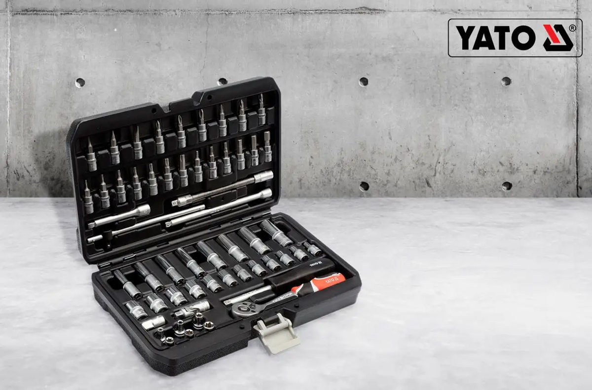 Yato set instrumente 56 piese  YT-14501 foto 0