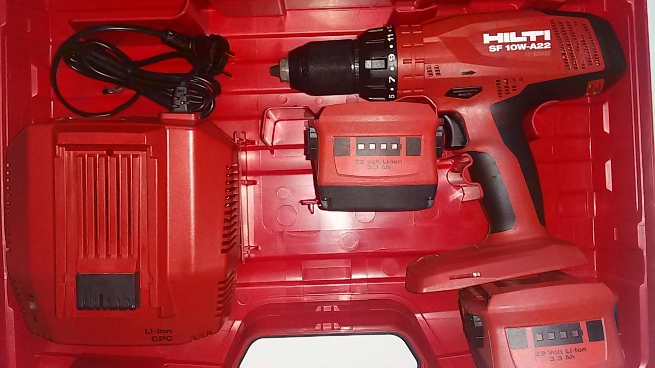 Аккумуляторная дрель-шуруповерт Hilti SF 10W A22