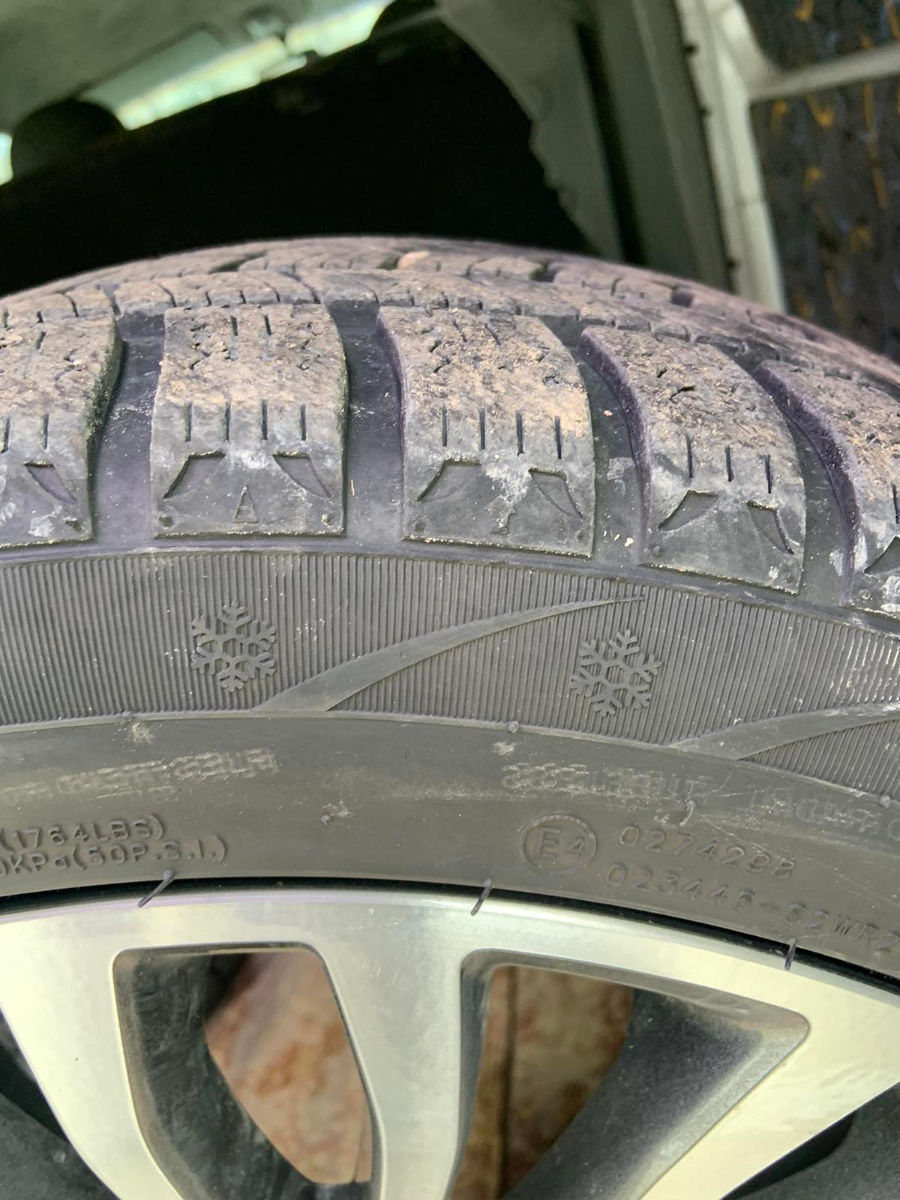 Jante Диски Ford R18 245*45 Форд Titanium с зимней резиной, после покраски 700€ foto 5