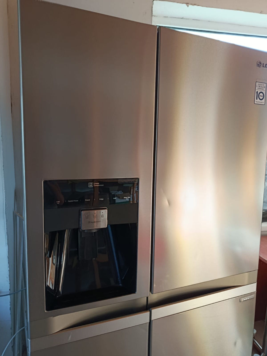Negociabile Frigider LG Side-by-Side GSL545nsqv cu dispenser apă și gheață – Inox, 601L фото 1