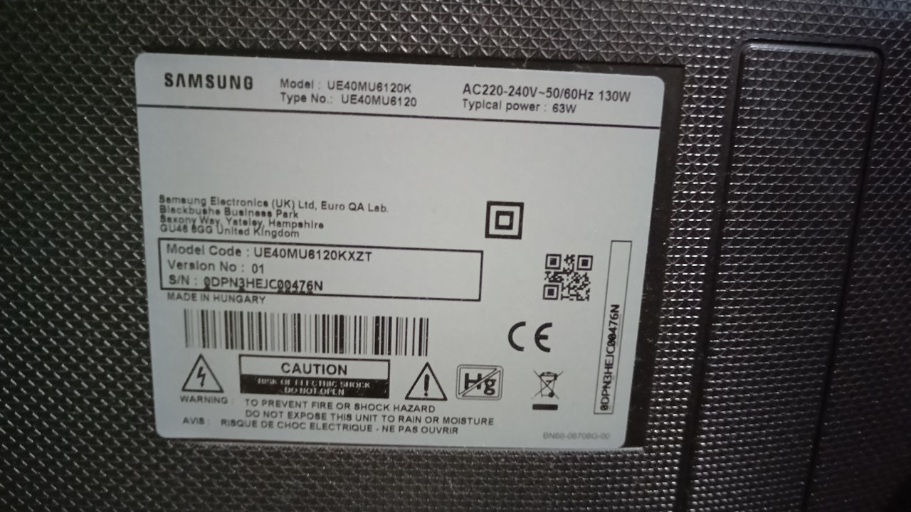 TV Samsung la piese foto 2