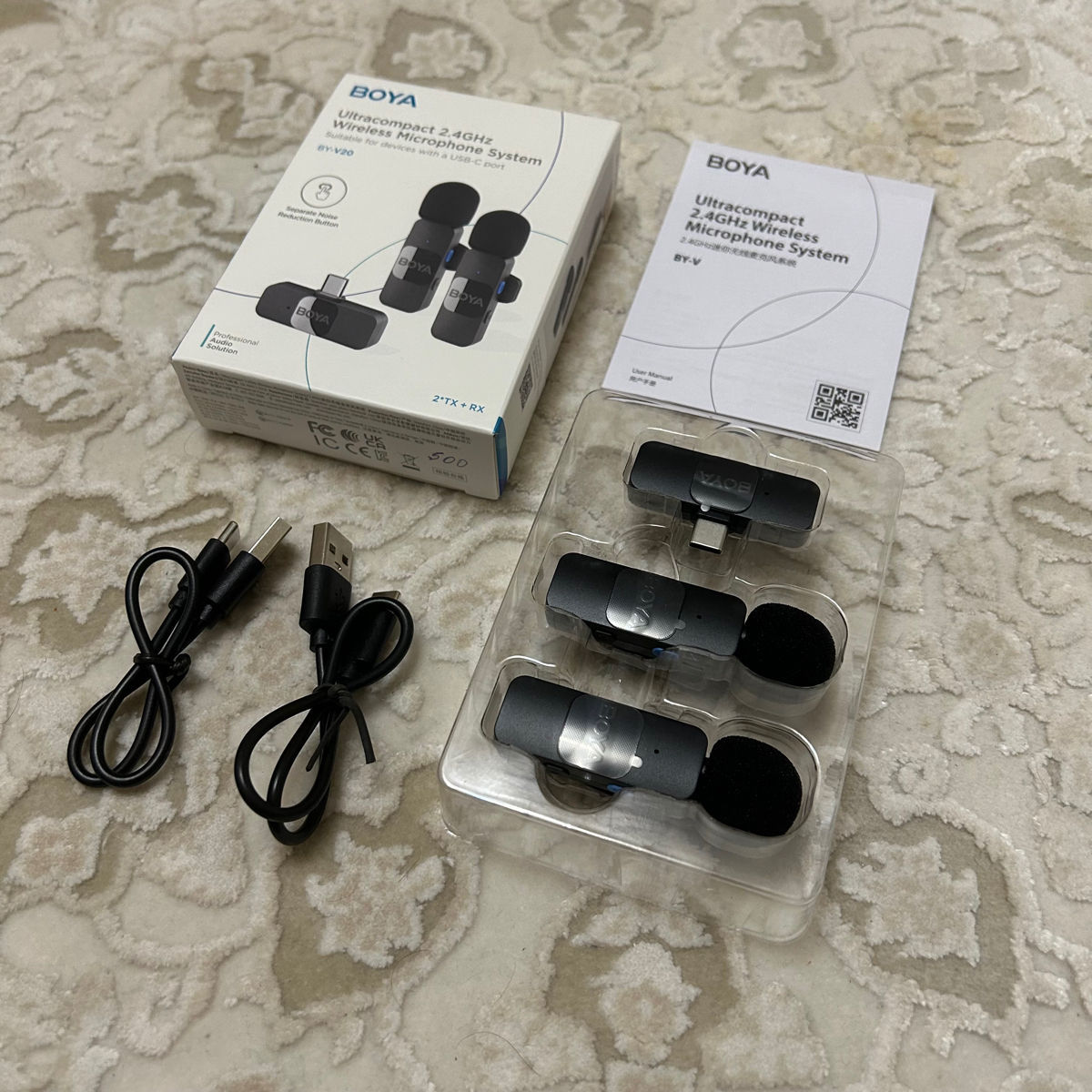 Microfon Boya BY-V20 for iPhone & Android фото 2