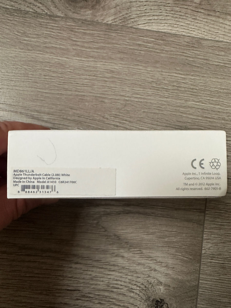 Apple Thunderbolt Cable (2.0 m) - White foto 2