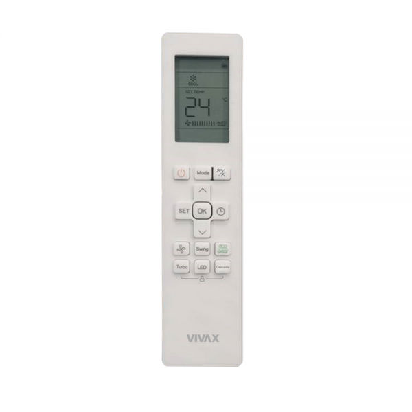 Aparat de Aer Condiționat VIVAX H Design ACP-12CH35AEHI White Wi-Fi Inverter 12000 BTU/h фото 1