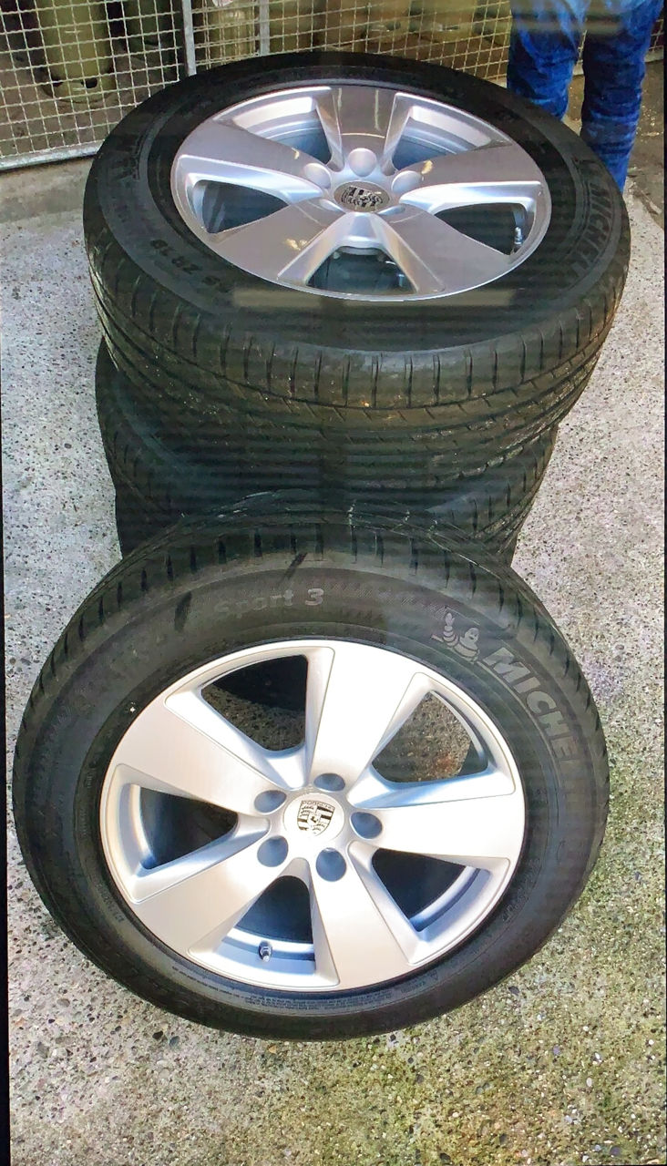 255 55 R19 + 275 50 R19 N0 Michelin vara pentru Porsche Cayenne E3 ...