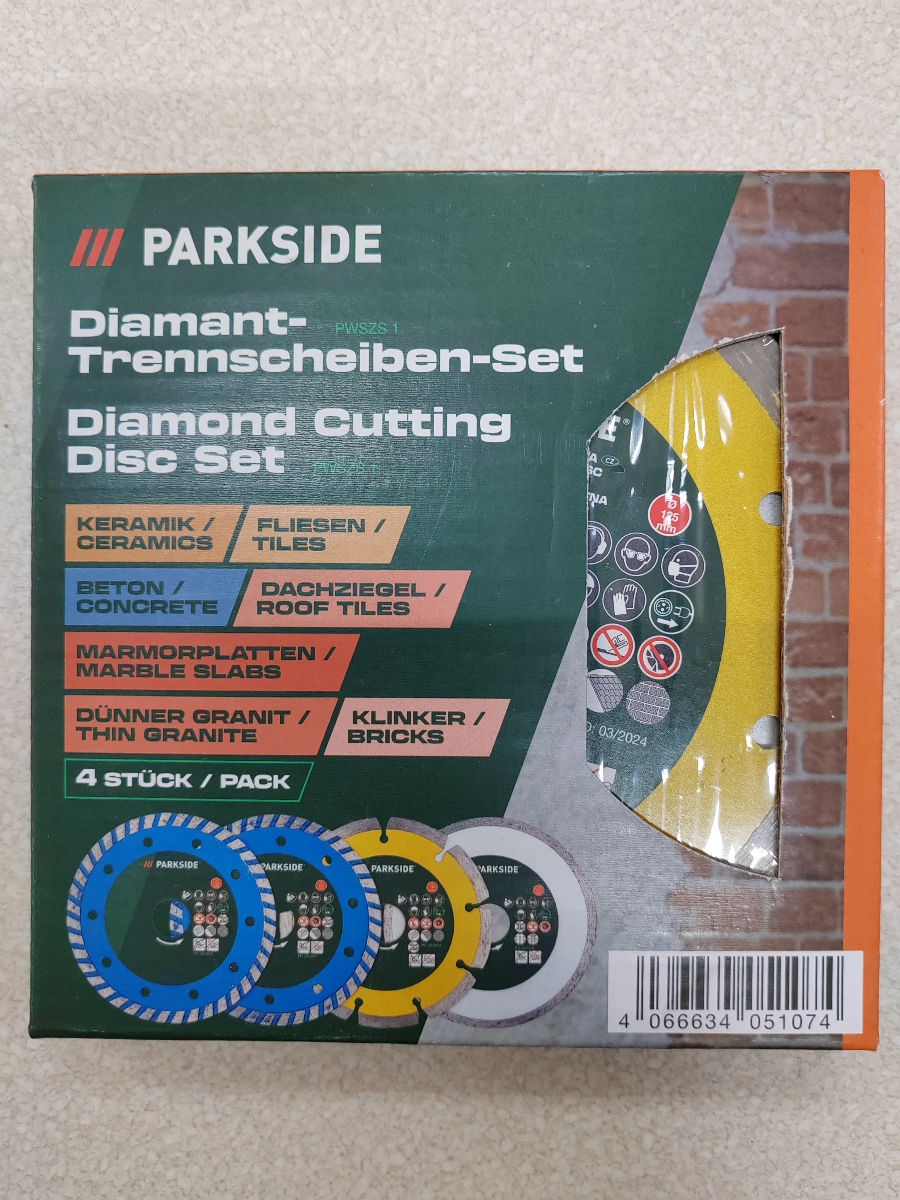 Discuri diamantate Parkside 76mm /125mm foto 4