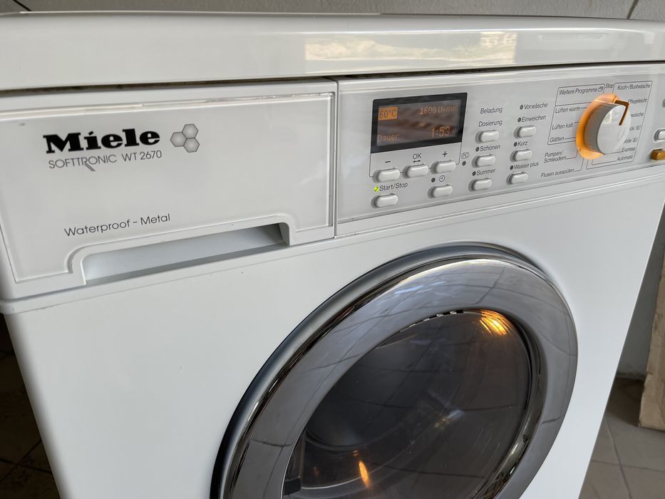 Стиральная машина Miele WT 2670 с сушкой 2в1, в идеальном состоянии