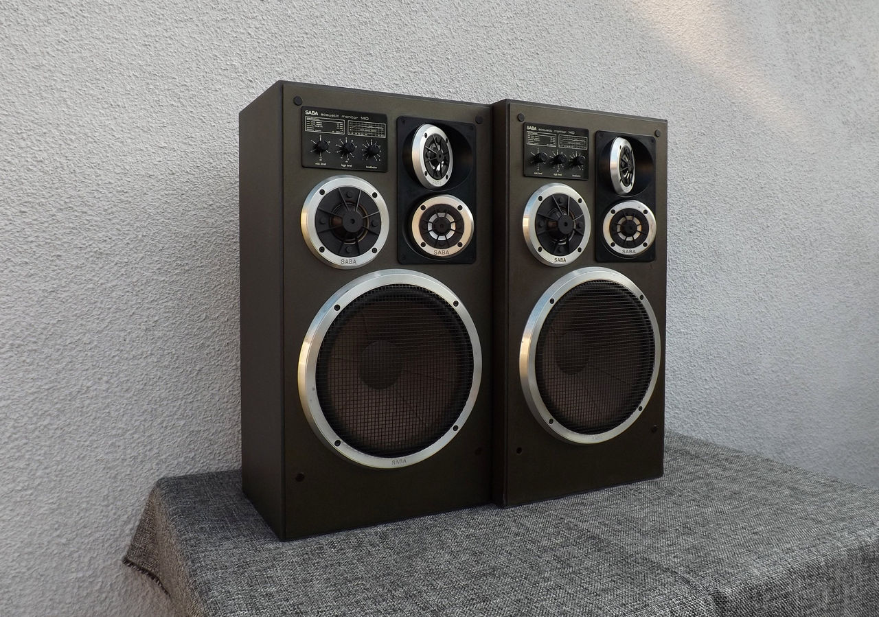 SABA Acoustic Monitor 140 / AM 140. Винтажная акустика foto 1