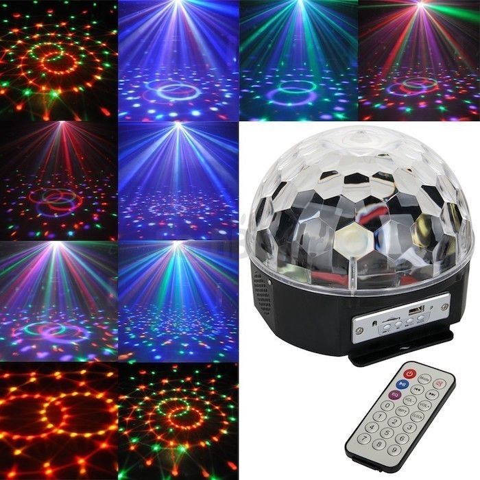 Cделай себе праздник с диско шаром led magic ball light ! foto 1