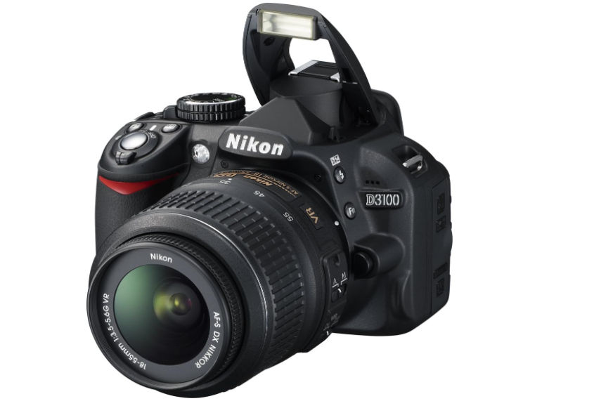 Nikon D3100 stare ideală + geantă cadou foto 2