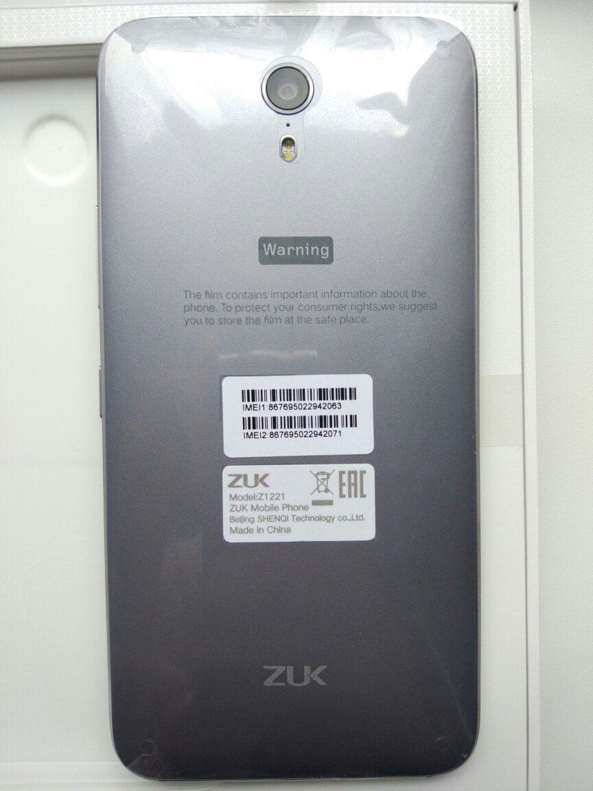 Продам новый классный идеальный смартфон Lenovo ZUK Z1. Gray. 3/64 Rom.(Nou)