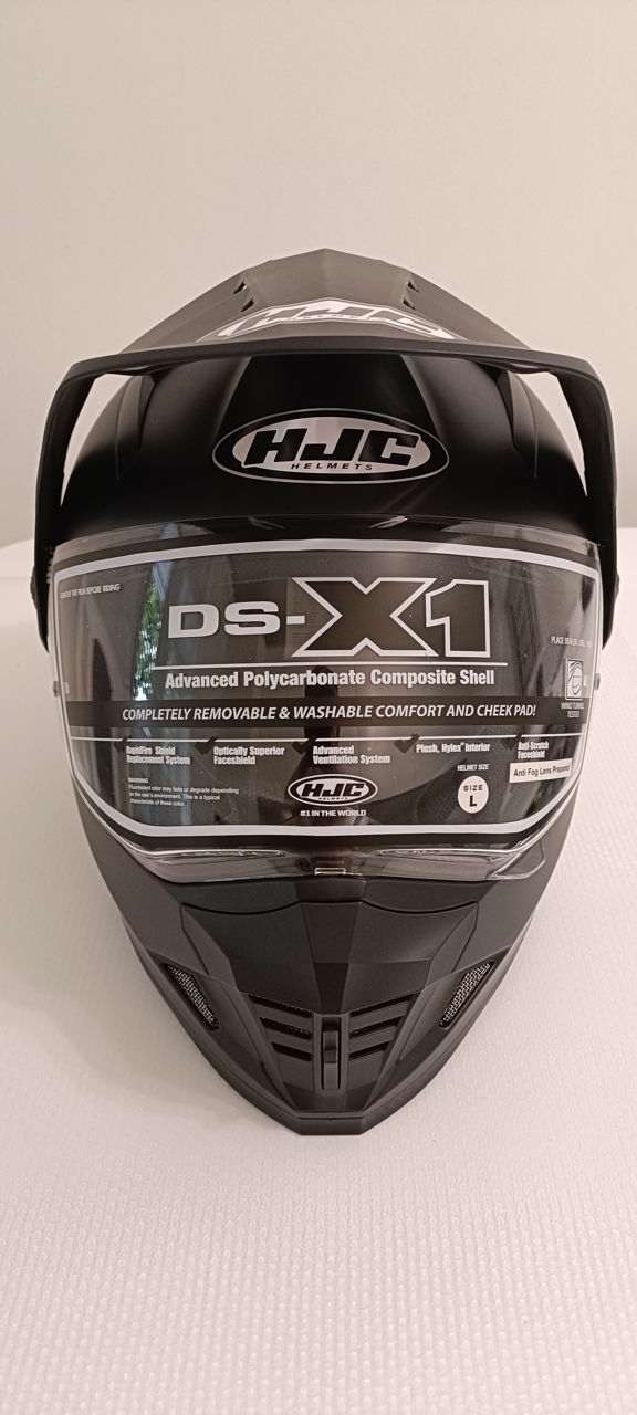 HJC DS-X1, Black Matte, Dual Sport, Size L фото 4