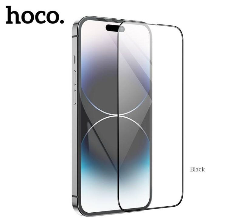 Sticlă de protecție Hoco pentru ecran complet pentru iPhone-ul tău (G12) foto 1