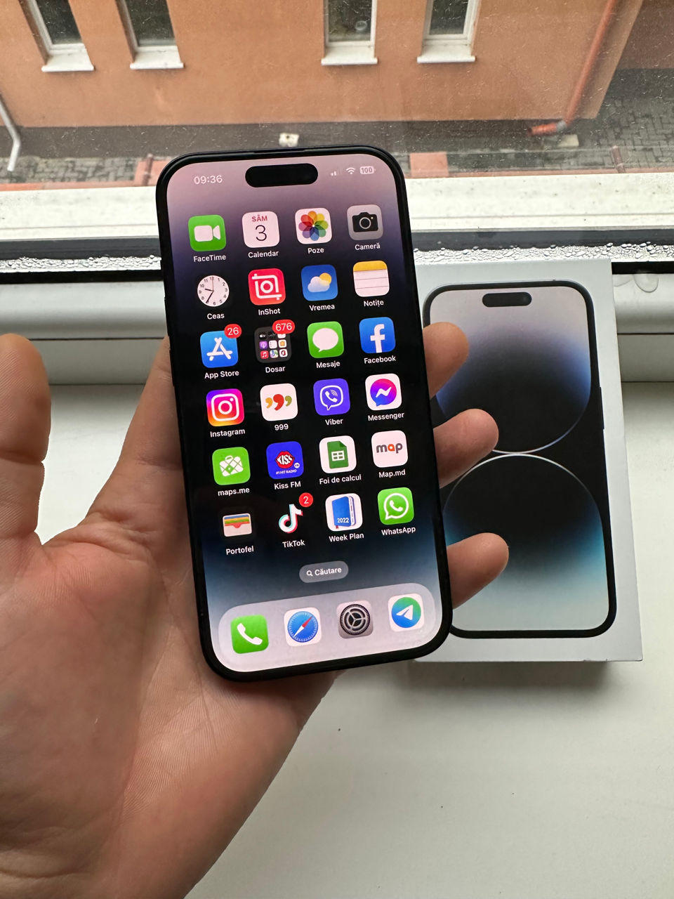 Iphone 14 Pro Space Black 128 Gb European