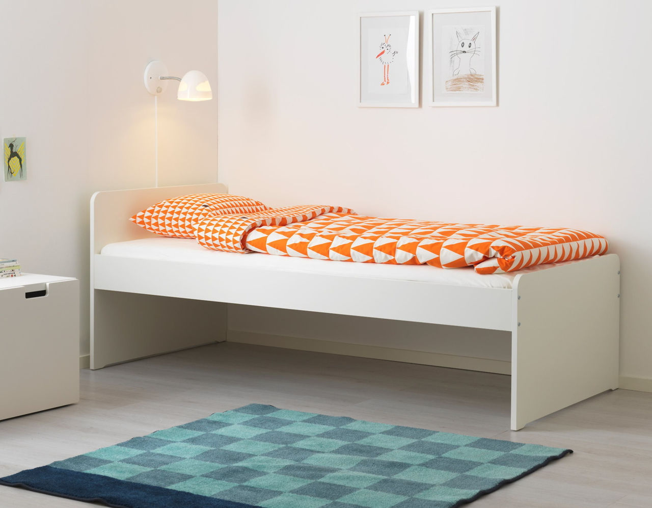 Pat pentru copii IKEA Slakt 90x200  foto 0