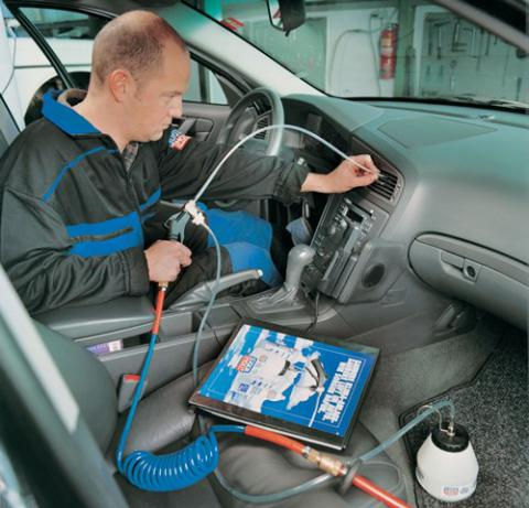 Dezinfectarea - ozonarea - igienizarea condiționerului auto, sistemului de aer condiționat foto 9