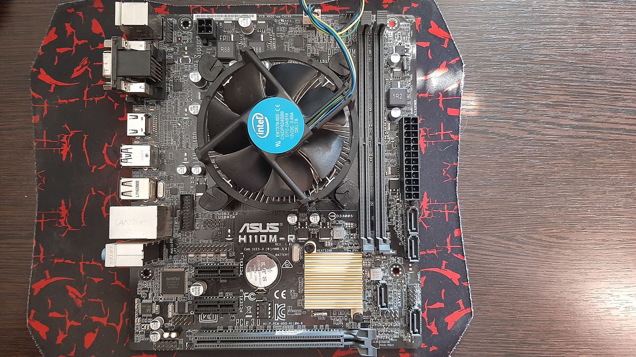 Asus H110M-R - motherboard - micro atx , procesor Intel pentium g4400