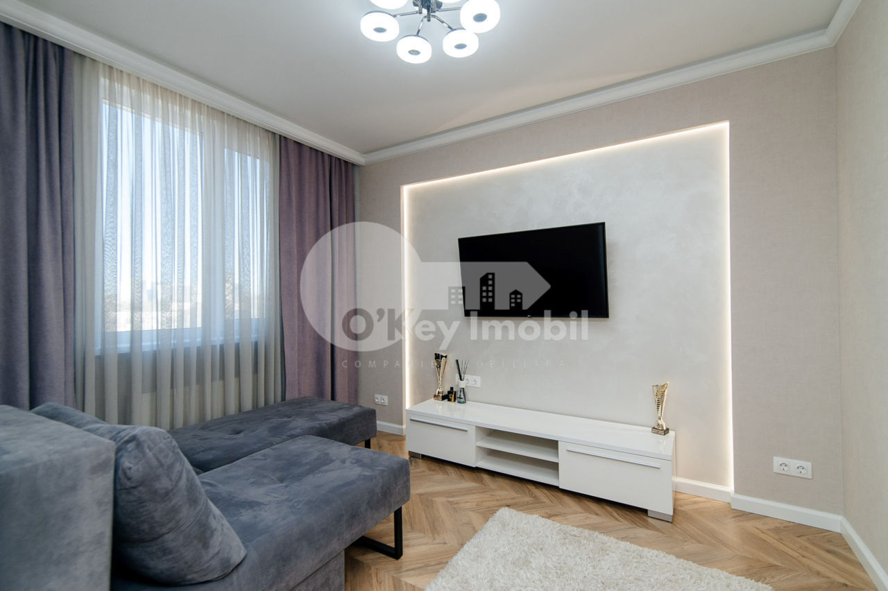 Apartament cu 2 camere, 51 m², Centru, Chișinău foto 1